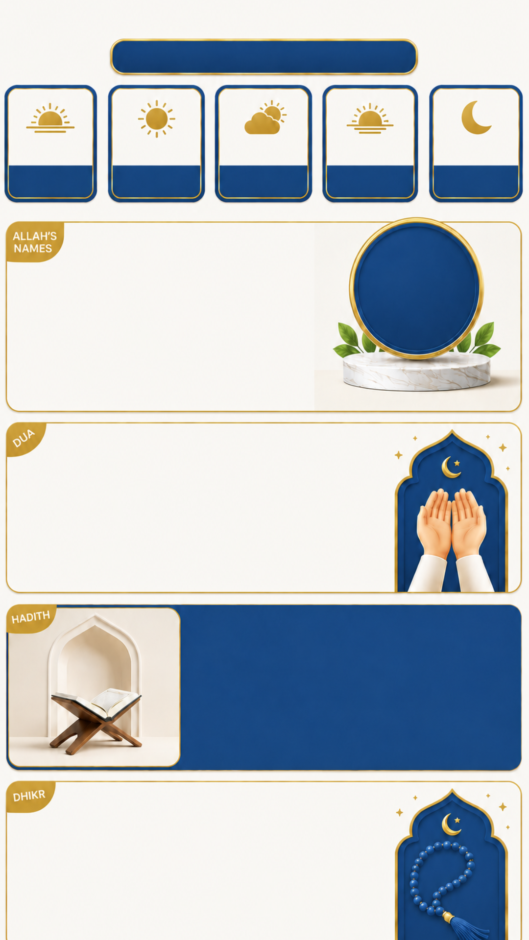 Royal Blue & Gold
